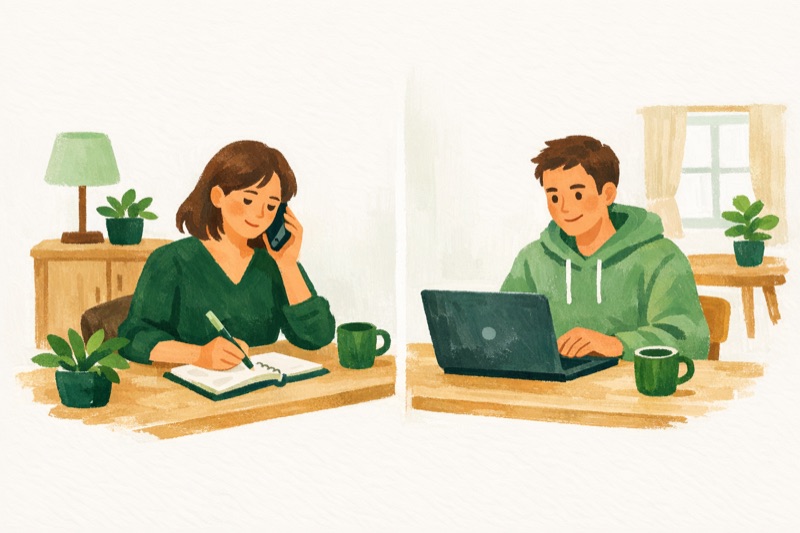 Assistente Pessoal vs. Secretaria Virtual: Diferenças